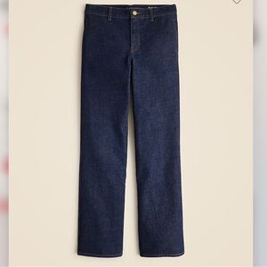 J Crew ‘96 Slim Wide Leg High Rise Denim Trouser Jeans Women’s Size 32